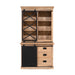 Vitrinekast Fresno | Naturel 120cm