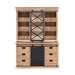 Vitrinekast Fresno | Naturel 160cm
