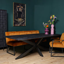 Eettafel New York | Zwart 200cm