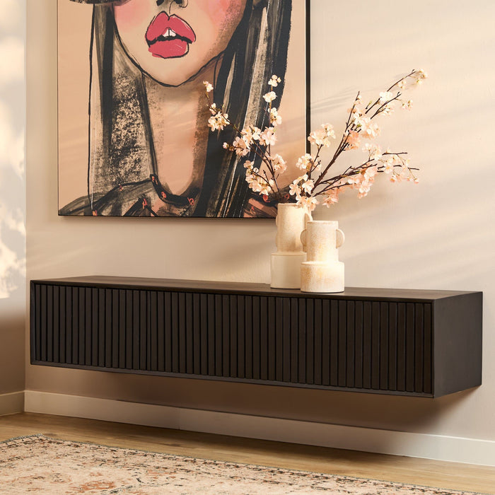 Zwevend TV-Meubel Madison | Black 160cm