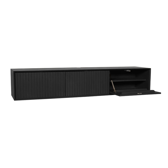 Zwevend TV-Meubel Madison | Black 160cm