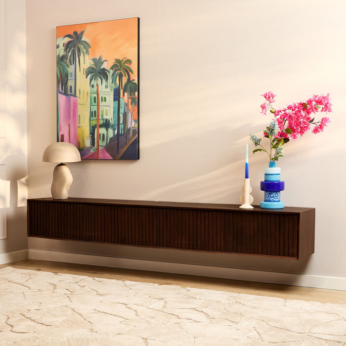 Zwevend TV-Meubel Madison | Brown 200cm