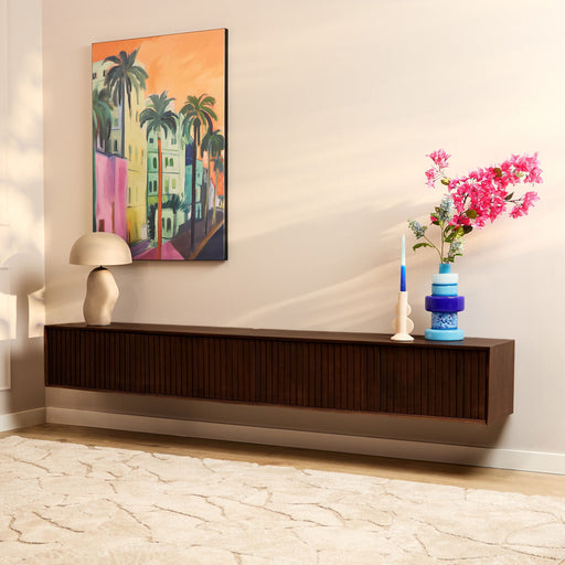 Zwevend TV-Meubel Madison | Brown