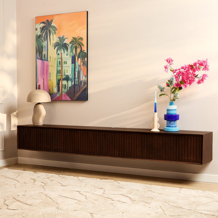 Zwevend TV-Meubel Madison | Brown 240cm