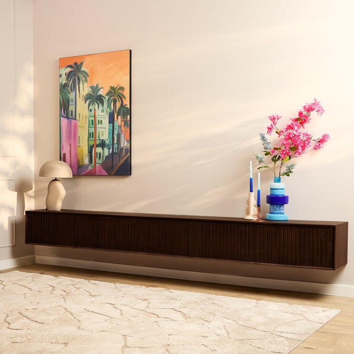 Zwevend TV-Meubel Madison | Brown 280cm