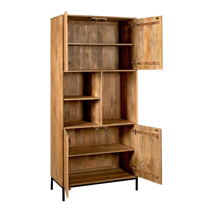 Vakkenkast Madison | Naturel 90cm
