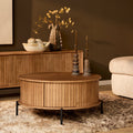 Salontafel Madison | Naturel Ø80cm