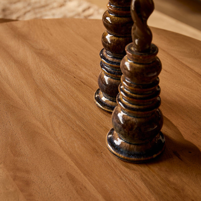 Salontafel Madison | Naturel Ø80cm