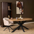 Eettafel Madison Deens ovaal | Naturel