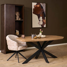 Eettafel Madison Deens ovaal | Naturel