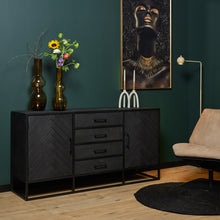 Dressoir New York | Zwart 165cm