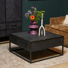 Salontafel New York Vierkant | Zwart 80cm