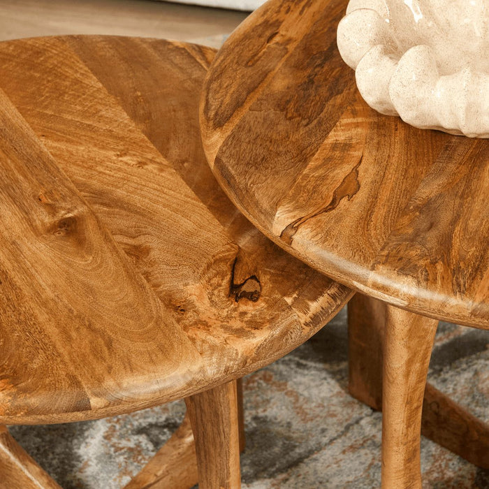 Bijzettafel Milou | Naturel 60cm