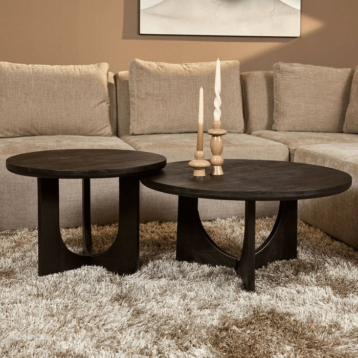 Salontafel Guus | Zwart 80cm