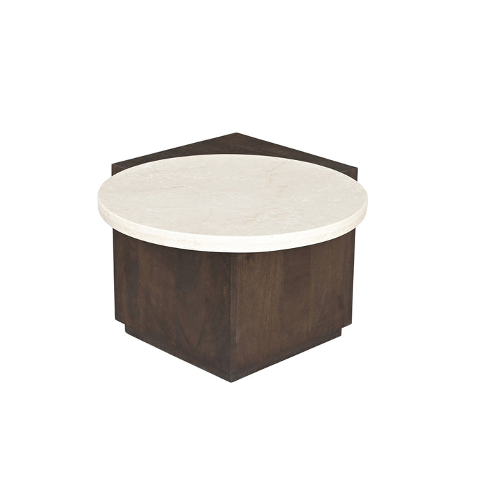 Bijzettafel Numa | Bruin 60cm