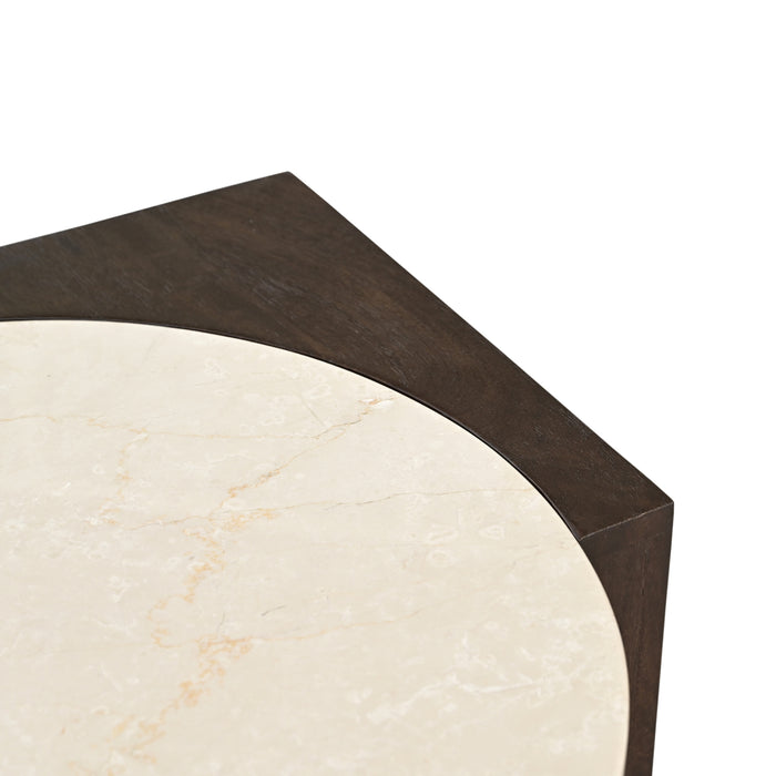Bijzettafel Numa | Bruin 60cm