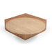 Bijzettafel Numa Vierkant | Naturel 60cm