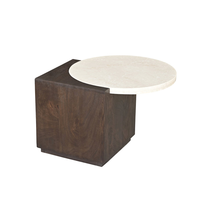 Bijzettafel Numa | Bruin 60cm