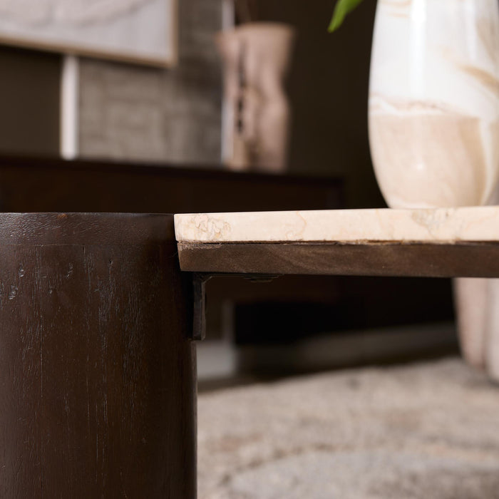 Salontafel Maeve Rechthoekig | Bruin 128cm