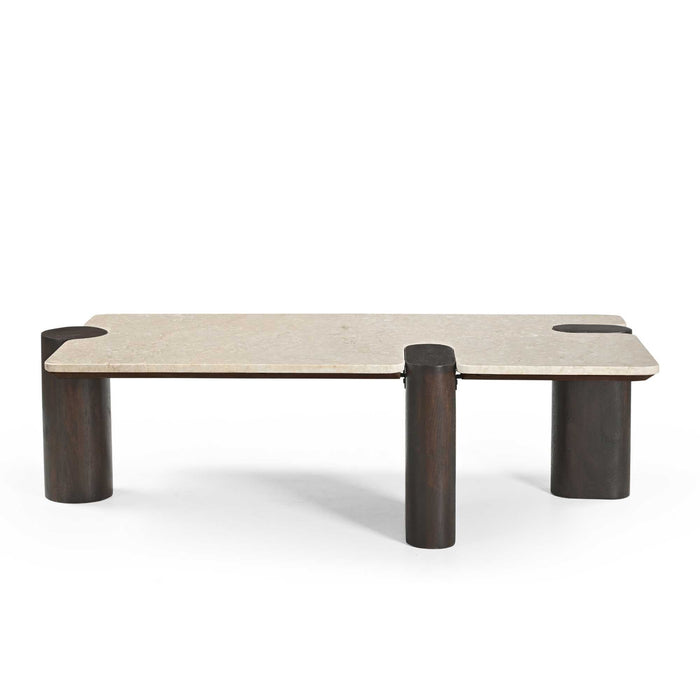 Salontafel Maeve Rechthoekig | Bruin 128cm