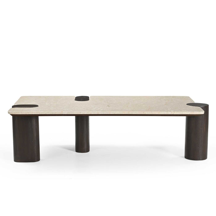 Salontafel Maeve Rechthoekig | Bruin 128cm
