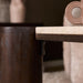 Bijzettafel Maeve Vierkant | Bruin 57cm