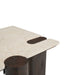Bijzettafel Maeve Vierkant | Bruin 57cm