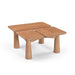 Salontafel Vona Vierkant | Naturel 80cm
