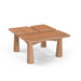Salontafel Vona Vierkant | Naturel 80cm