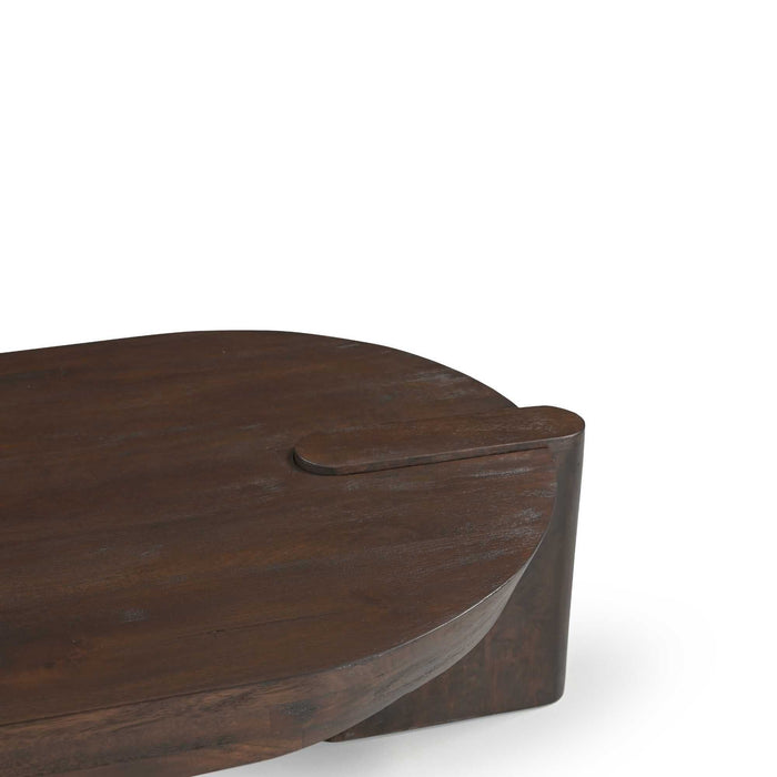 Salontafel Rava Ovaal | Brown 125cm
