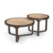 Bijzettafel Morris Rond | Bruin 60cm