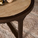 Salontafel Morris Rond | Bruin 75cm