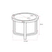 Salontafel Morris Rond | Bruin 75cm