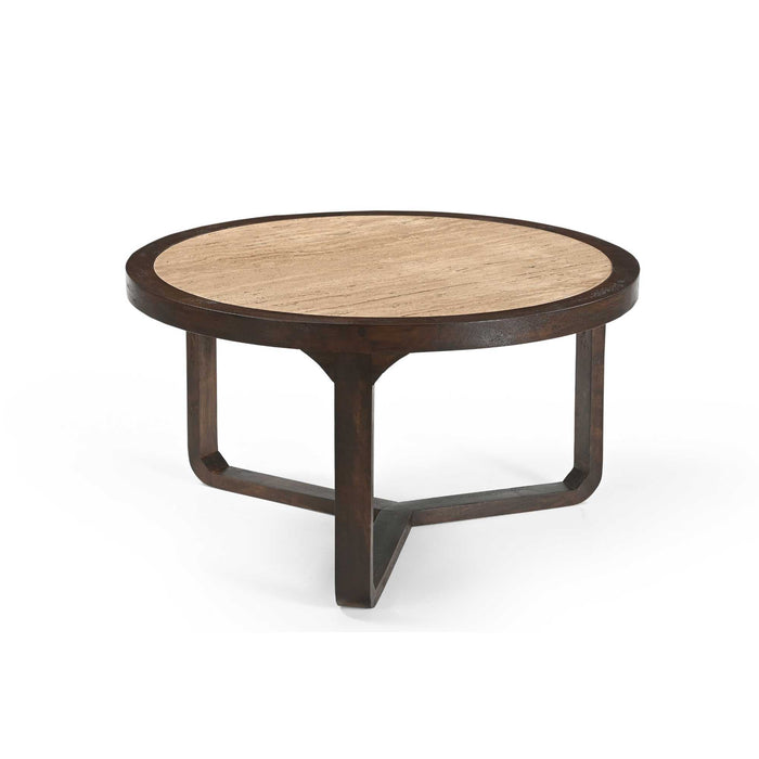 Salontafel Morris Rond | Bruin 75cm