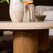 Salontafel Nuvé Organisch gevormd | Naturel 84cm