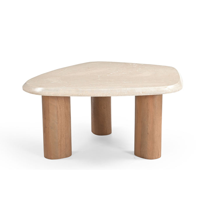 Salontafel Nuvé Organisch gevormd | Naturel 84cm