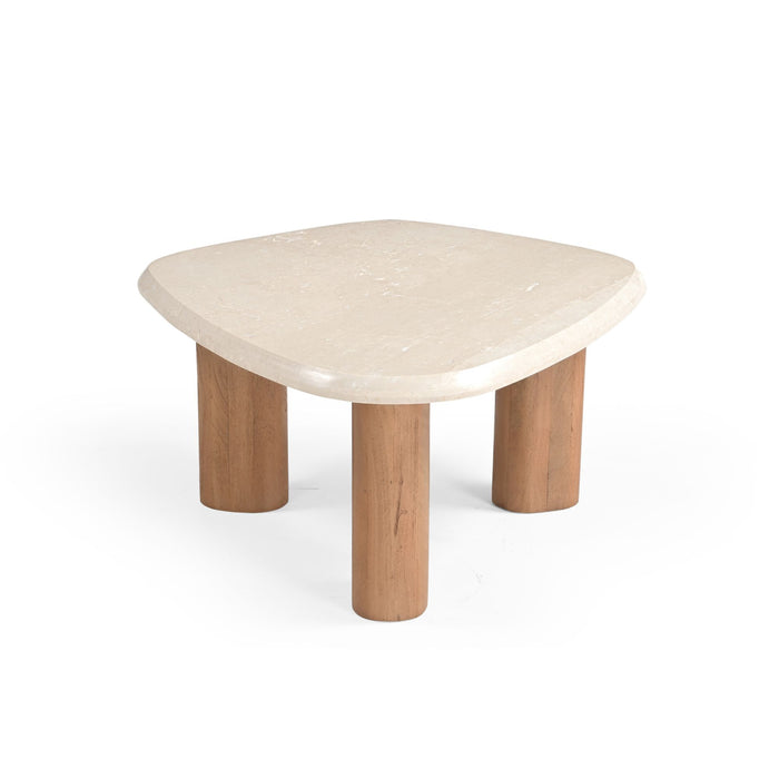 Salontafel Nuvé Organisch gevormd | Naturel 84cm