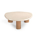 Salontafel Nuvé Organisch gevormd | Naturel 100cm