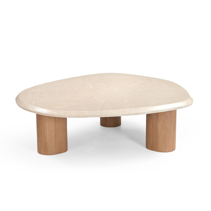 Salontafel Nuvé Organisch gevormd | Naturel 100cm