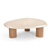 Salontafel Nuvé Organisch gevormd | Naturel 100cm