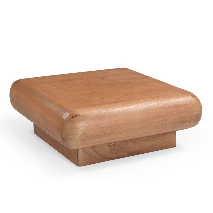 Salontafel Fedde Vierkant | Naturel 80cm