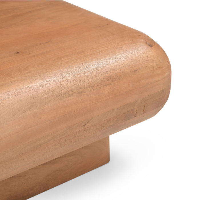 Salontafel Fedde Vierkant | Naturel 80cm