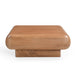 Salontafel Fedde Vierkant | Naturel 80cm