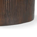 Bijzettafel Noel Deens ovaal | Bruin 60cm