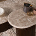 Salontafel Noel Deens ovaal | Bruin 90cm