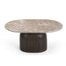 Salontafel Noel Deens ovaal | Bruin 90cm