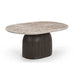 Salontafel Noel Deens ovaal | Bruin 90cm