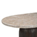 Salontafel Noel Deens ovaal | Bruin 90cm