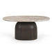 Salontafel Noel Deens ovaal | Bruin 90cm