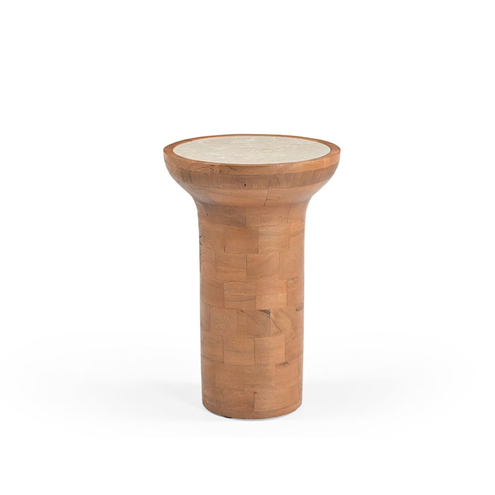 Bijzettafel Zoë Rond | Naturel 33cm